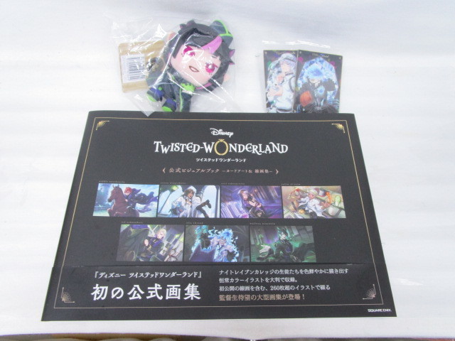 最新 ツイステ 公式ビジュアルブック カードアート 線画集 egypticf