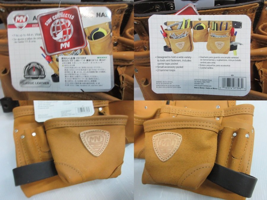  loose ta-ROOSTER McGuire 429 on leather carpe nta- tool holster 12poke leather V973964 tool holster nail sack tool pouch worker construction construction two bai2×4