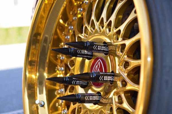シックスピード 2P仕様ホイールナット P1.25 75mm USDM スパイク