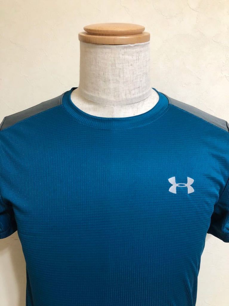 UNDER ARMOUR HG FITTED アンダーアーマー ヒートギア ドライ Tシャツ トップス ウェア サイズMD 170/92A 半袖 1326564_画像3