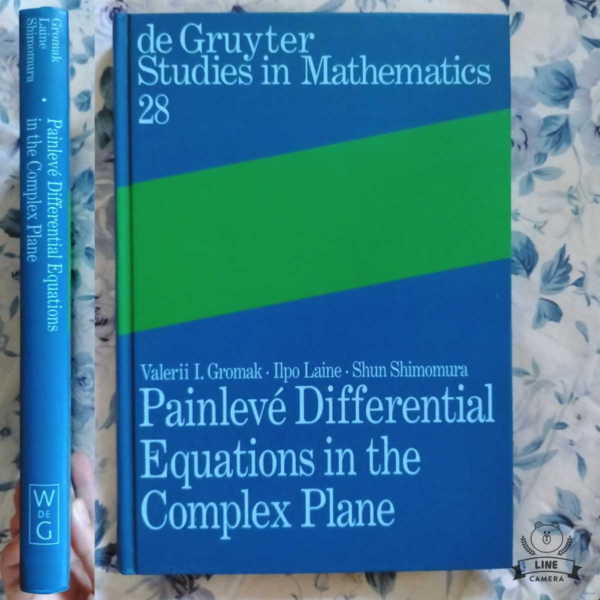 Painleve Differential Equations in the Complex Plane、V.I. Gromak et al. de Gruyter,2002/美本/匿名配送/送料無料 - 数学 Painleve Differential Equations in the Complex Plane、V.I. Gromak et al. de Gruyter,2002/美本/匿名配送/送料無料 - 数学