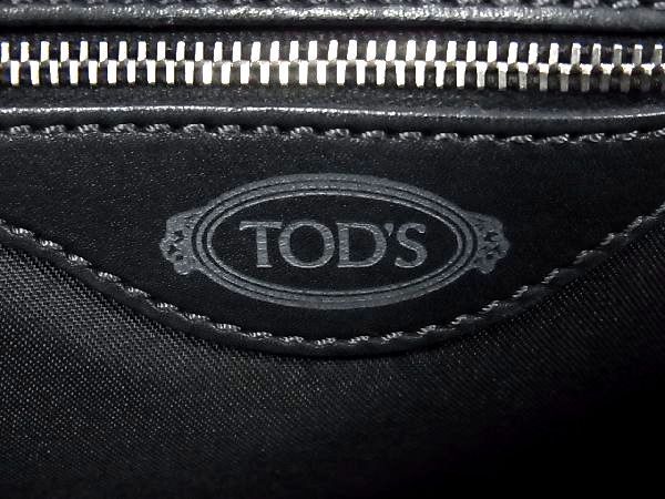 1円 □美品□ TOD'S トッズ レザー トート ショルダー ハンドバッグ