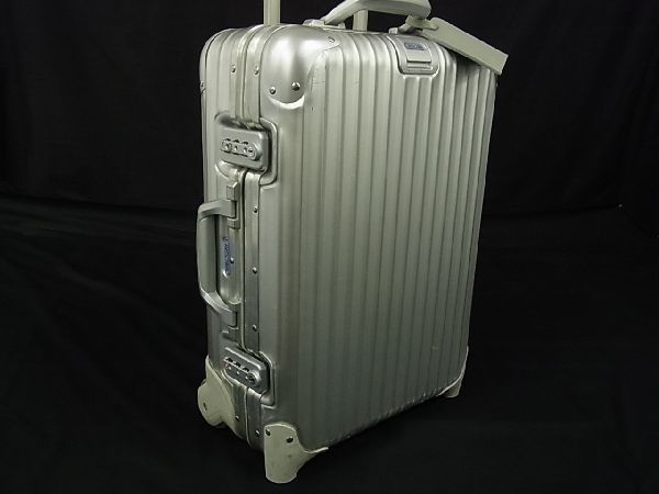 1円 RIMOWA リモワ トパーズ アルミニウム 2輪 キャリーケース スーツ