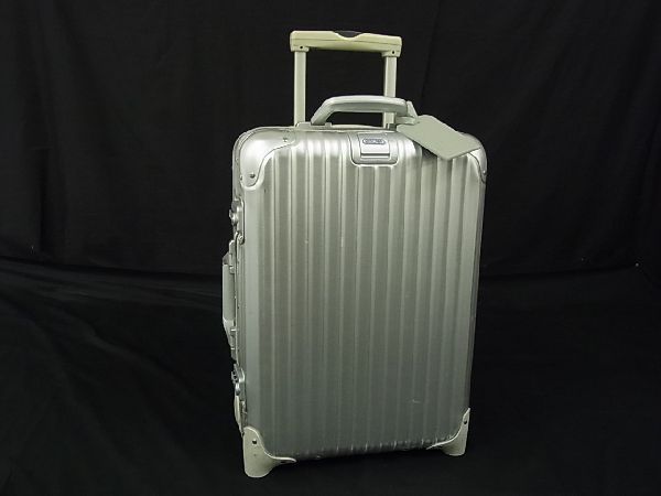 1円 RIMOWA リモワ トパーズ アルミニウム 2輪 キャリーケース スーツ
