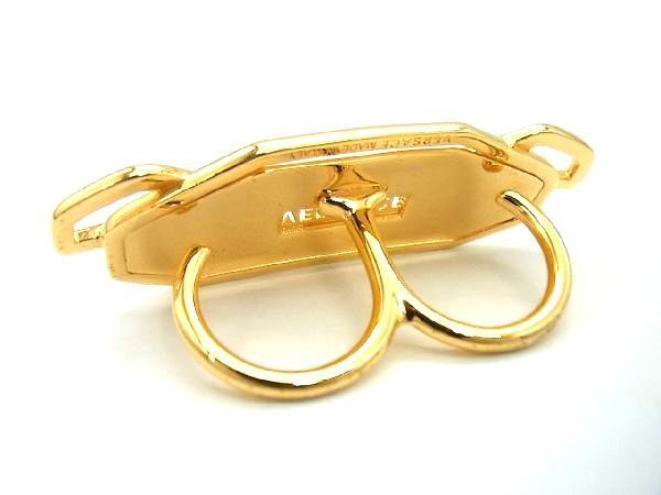 最新入荷 美品 VERSACE ヴェルサーチ リング アクセサリー econet.bi