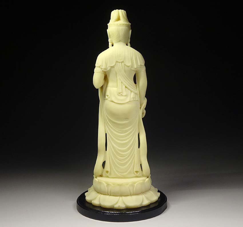 仏様 天女 石像 仏像 箱入り 新品未使用品-