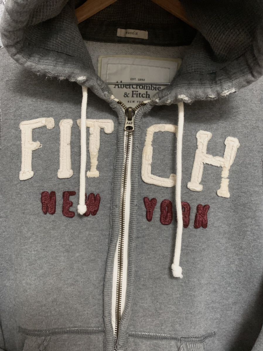 Abercrombie&Fitch アバクロ ジップアップパーカー スウェット Abercrombie&Fitch アバクロ ジップアップパーカー スウェット