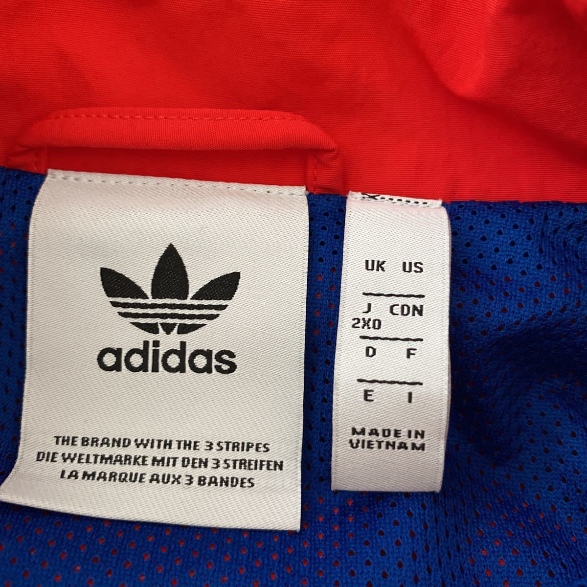 adidas アディダス ナイロンジャンパー 2XOサイズ