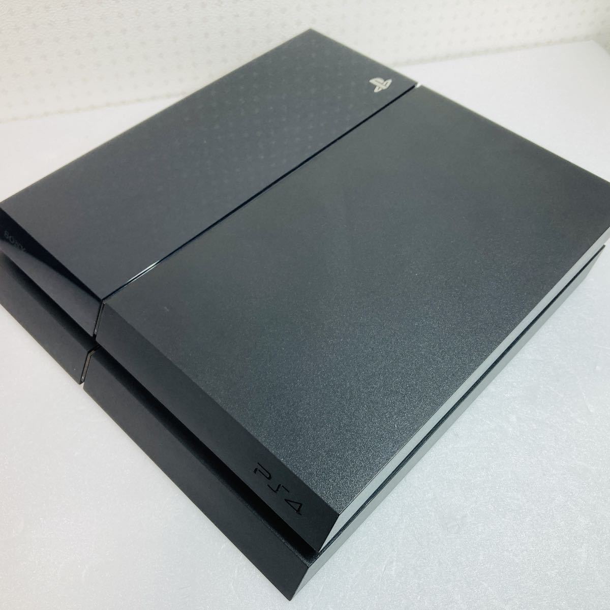 動作品】1円 PS4 CUH-1100A 500GB ジェット ブラック 本体