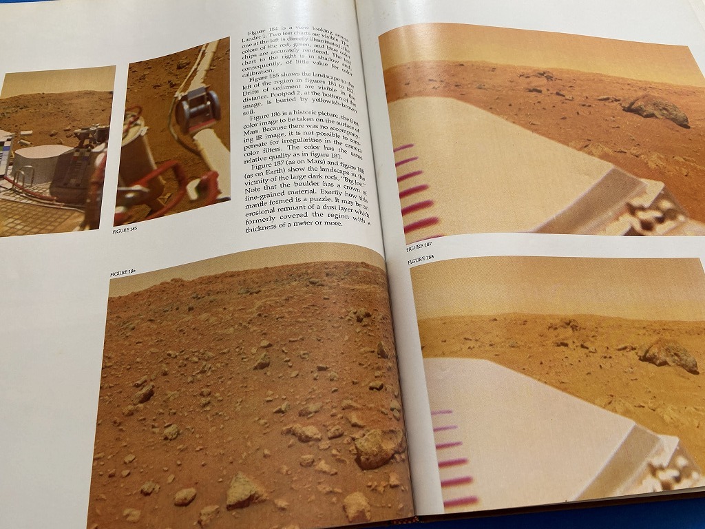 #The Martian Landscape / Mars. scenery /NASA/ photograph / foreign book #