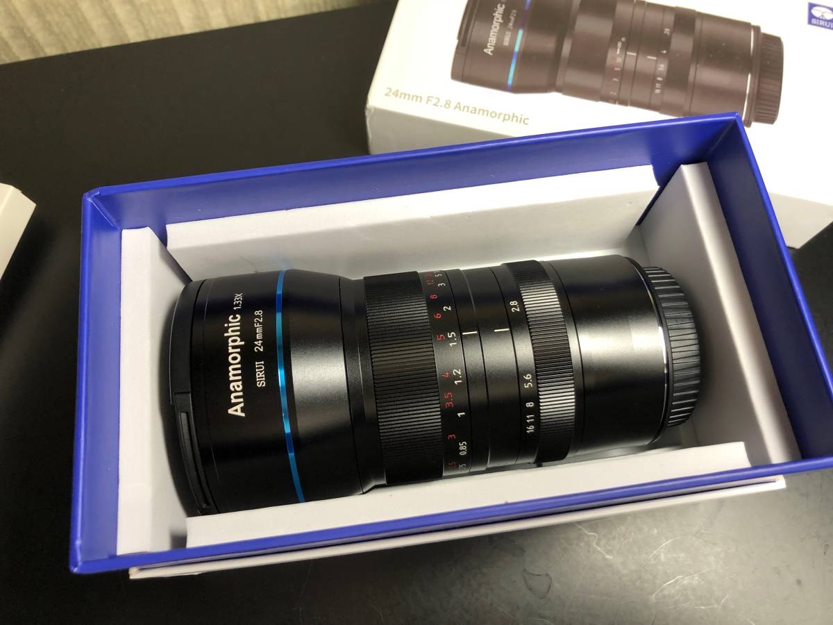 SIRUI 24mm f/2.8 1.33x Anamorphic アナモルフィックレンズ Eマウント