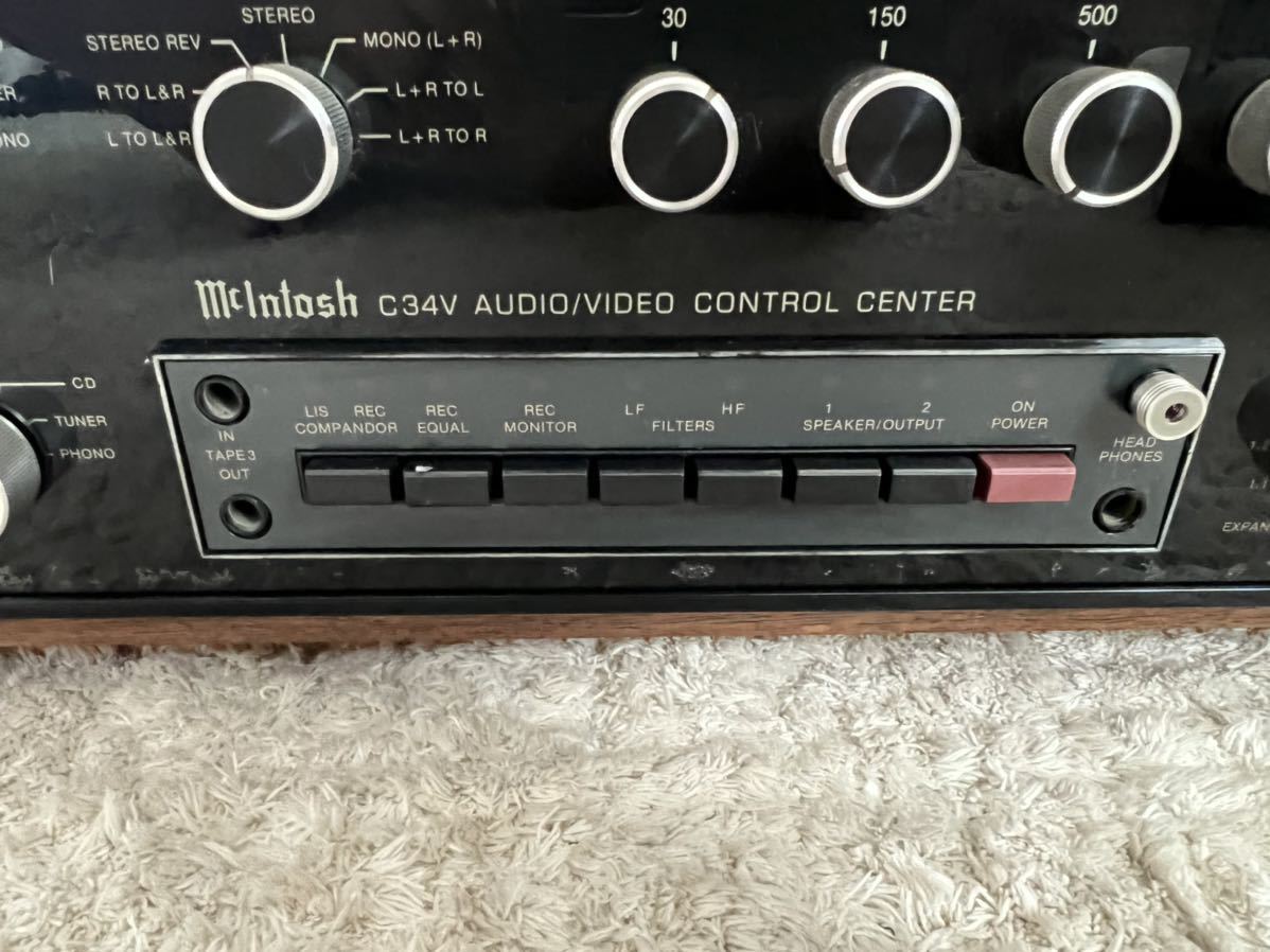 マッキントッシュ McIntosh C34V プリメインアンプ - colourshairteam.ie