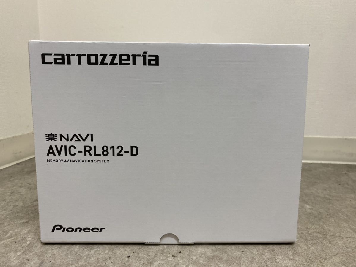 カロッツェリア 楽ナビ carrozzeria AVIC-RL812-Dカロッツェリア楽ナビ