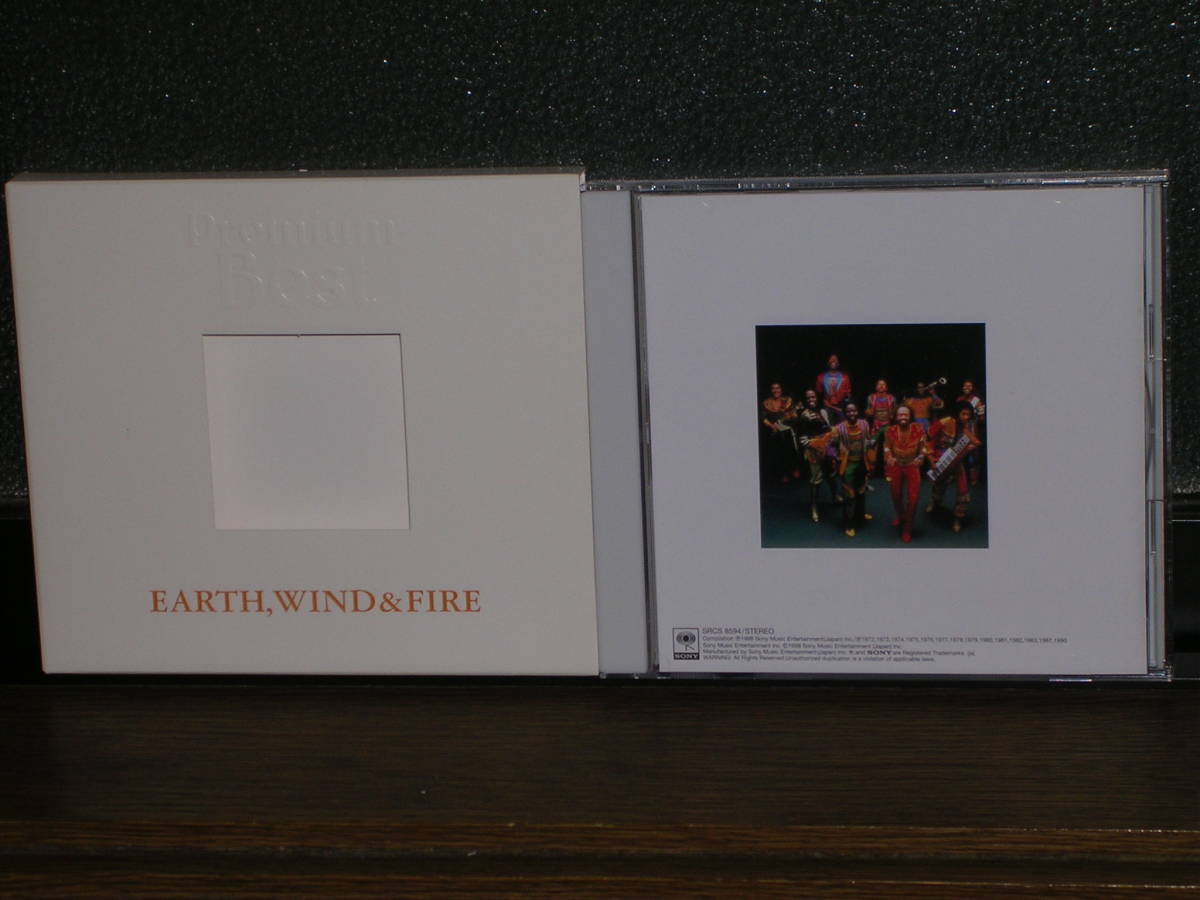 スリーブ付国内盤CD EARTH,WIND＆FIRE (アース・ウインド＆ファイアー)／プレミアム・ベスト