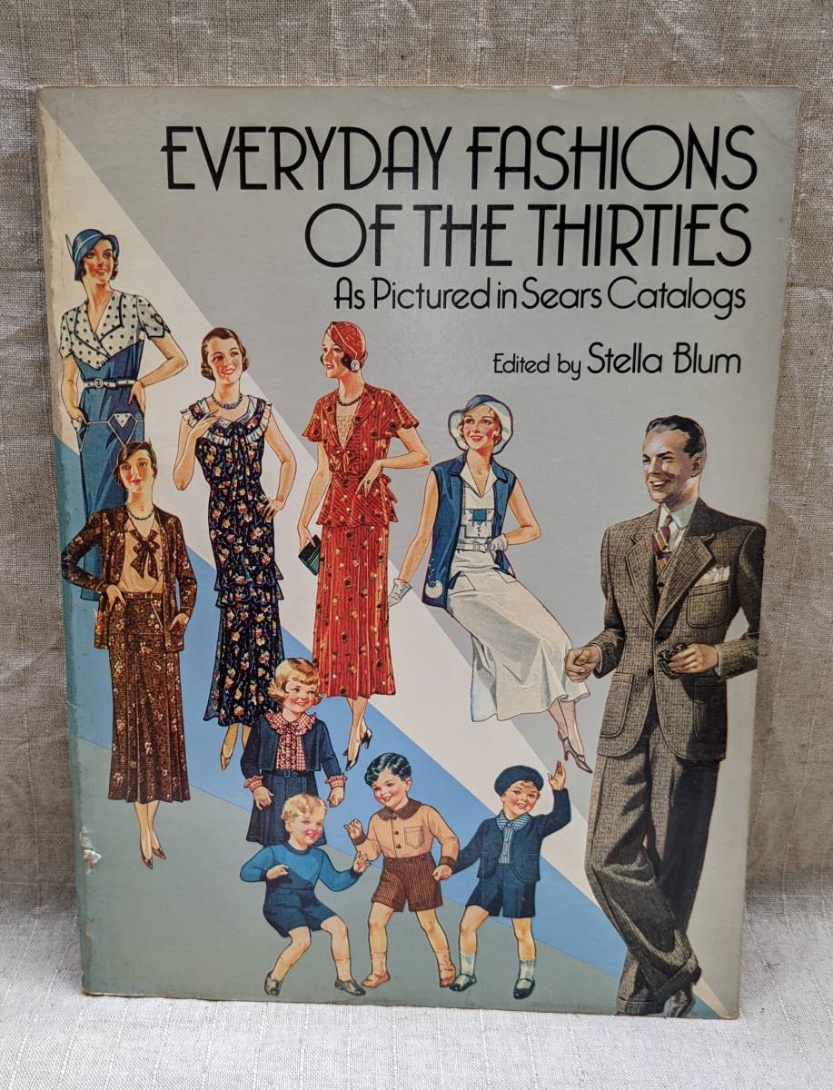 everyday fashions of the thirties　洋書　シャーリーテンプル　アメリカ　1930年代