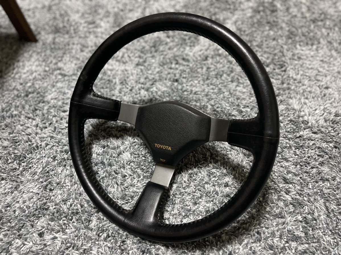 希少 美品 当時物 ae86 純正 ステアリング ハンドル - www