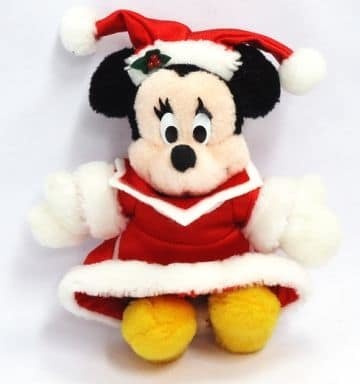 @ディズニーランド 公式 15thアニバーサリー クリスマス ぬいぐるみバッジ ミニーマウス(3rd Season) タグ付き_画像3
