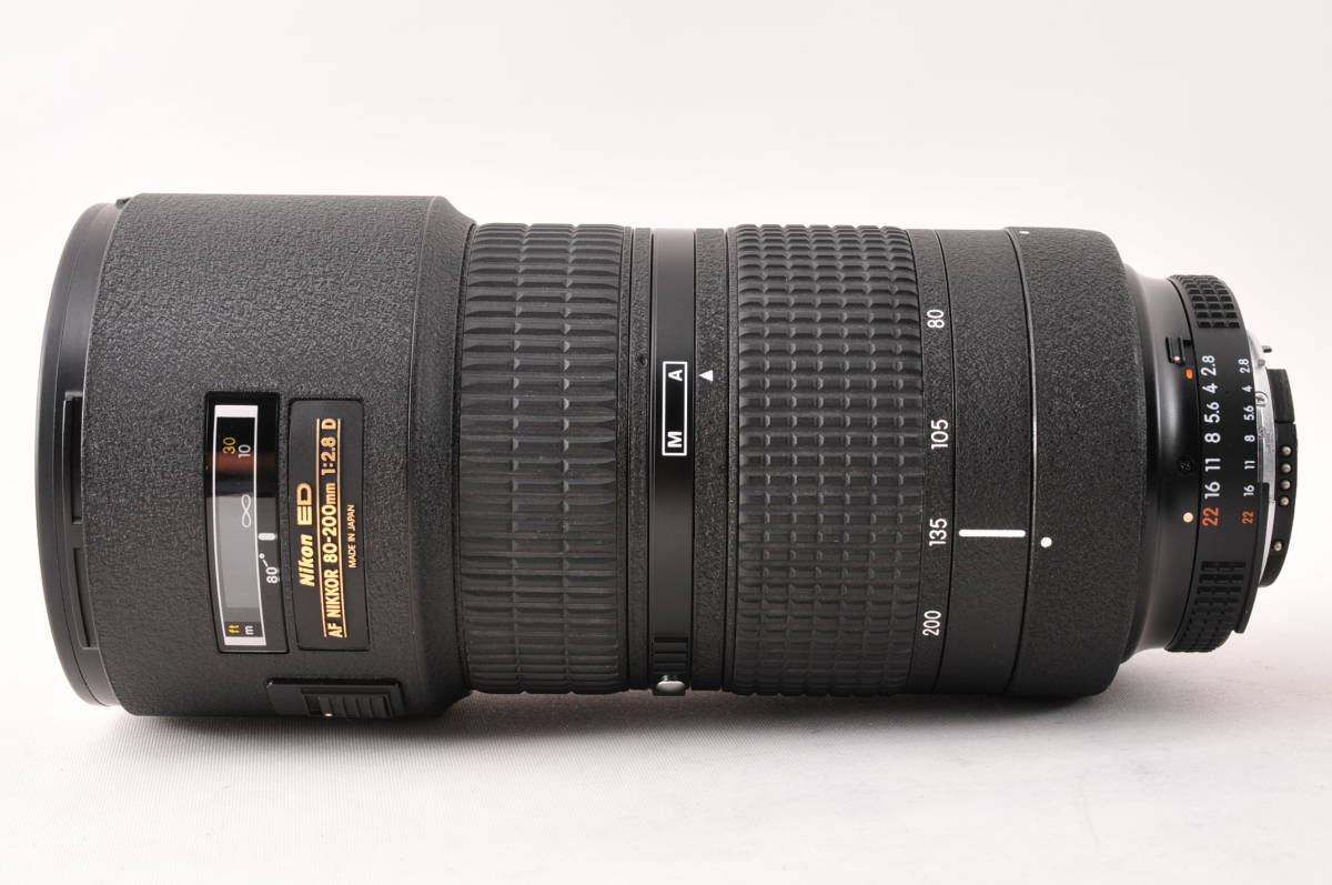 美品】Nikon AF Nikkor 80-200mm F2.8D ED New Type Lens #107 ニコン