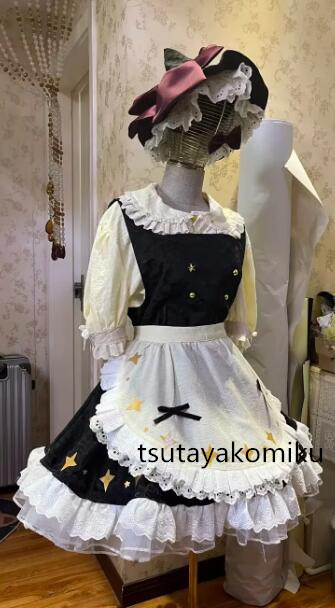 高品質 新作 実物撮影!東方Project 霧雨魔理沙 二設 コスプレ 高品質 新作 実物撮影!東方Project 霧雨魔理沙 二設 コスプレ