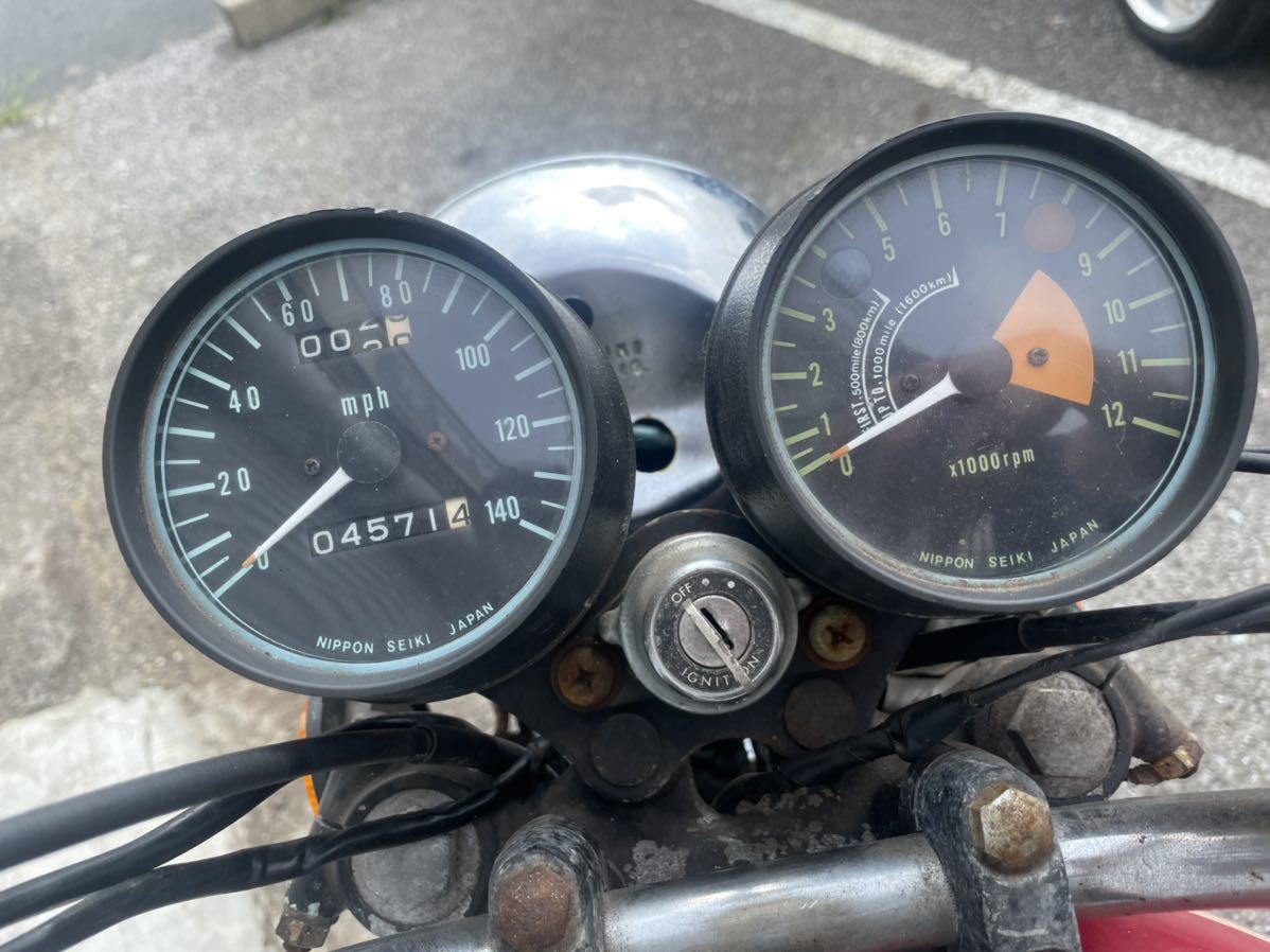 カワサキ 350ss S2 マッハ 完全レストアベース 検kh250 250ss