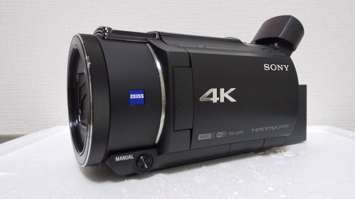 SONY Handycam FDR-AX60 4Kビデオカメラ ハンディカム 送料込み