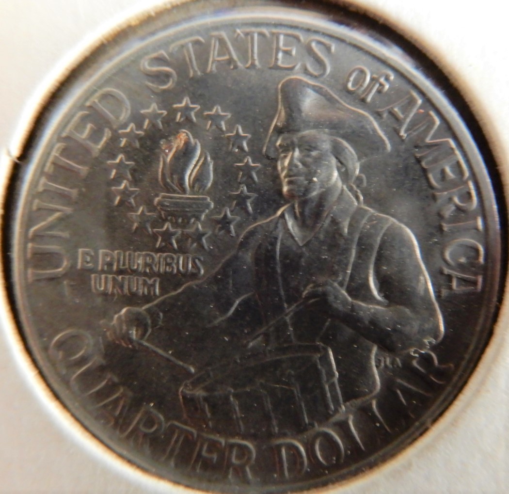 アメリカ 建国200周年記念25セントコイン 　極美品_画像2