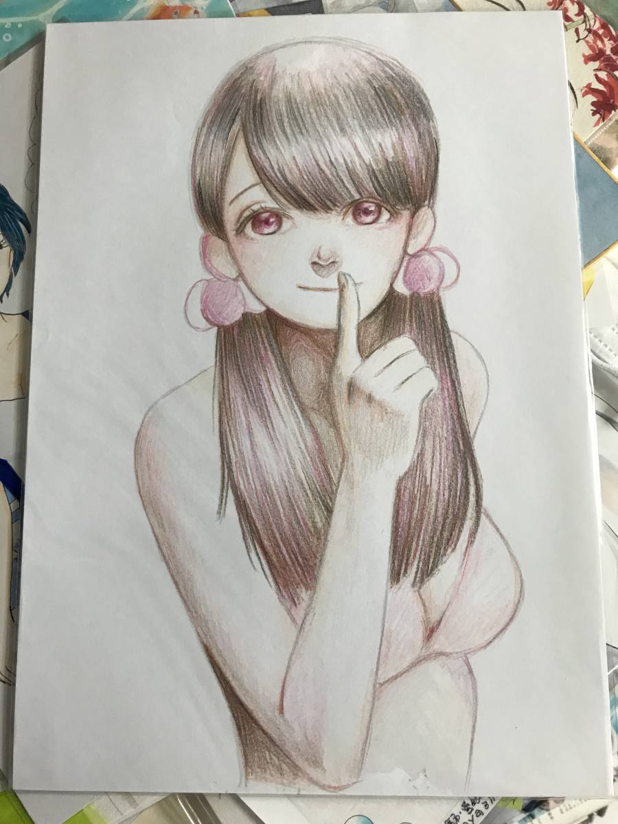  girl Saitama * handwriting . illustration 