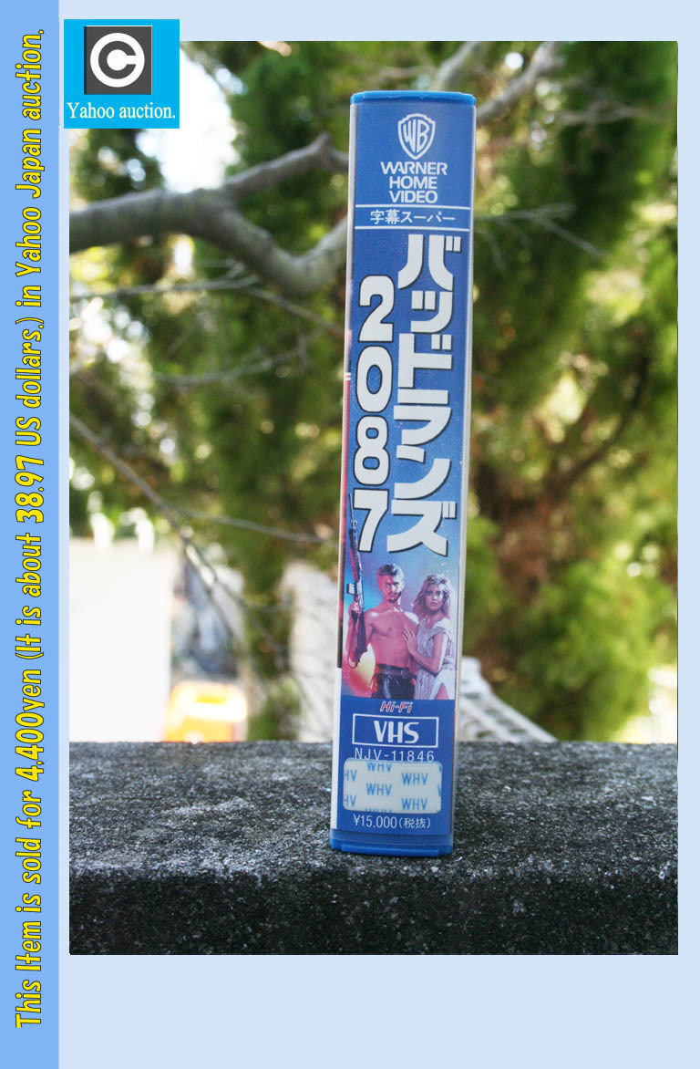  редкость! VHS видео не DVD 87 год Австралия сборный SFkaruto Movie [ba гонг nz2087] с субтитрами WARNER голубой кейс & лента / Michael *pare