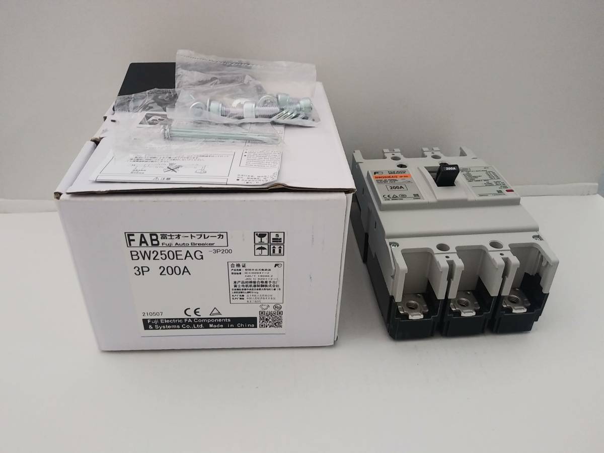 富士電機 オートブレーカ BW250EAG・3P-200A(1) www.disdukcapil