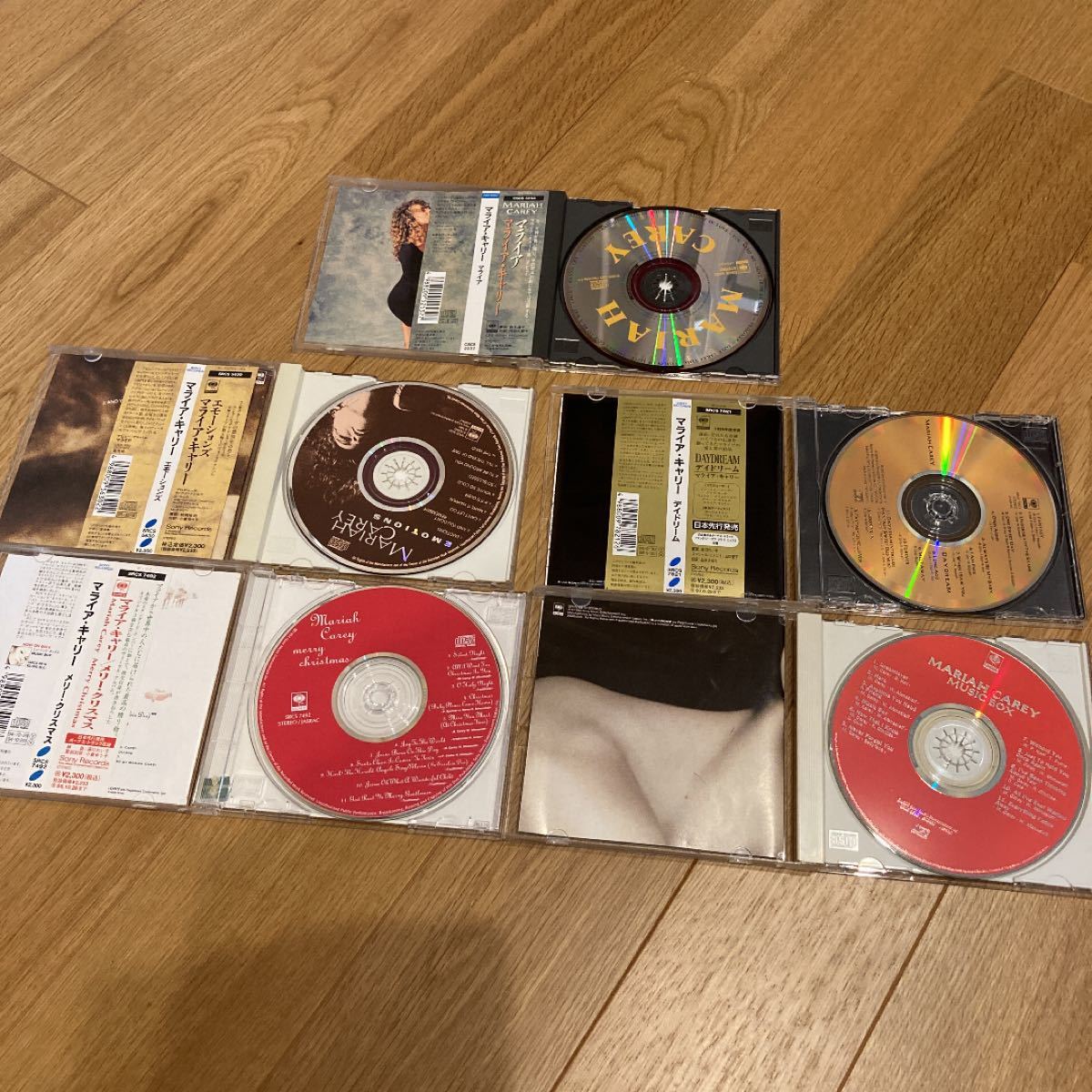 マライア・キャリー　CD ５枚セット