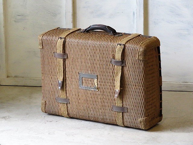 特販 ヴィンテージ竹素材のバッグ(工芸品) ハンドバッグ