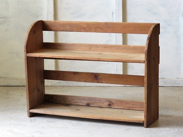 会員限定クーポン 本棚 昭和レトロ アンティーク家具 古民家カフェ オフライン販売 本棚 飾り棚 陳列棚 キャビネット 古道具 レトロ アンティーク 棚/ラック