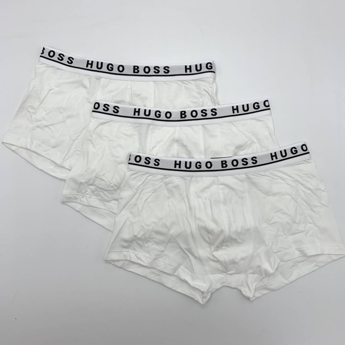 未使用品 BOSS Hugo Mサイズ Boss 黒ボクサーパンツ - 通販
