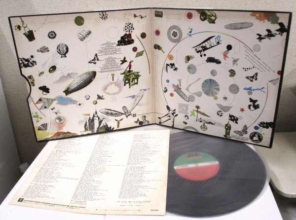 ☆彡 レア・ポートレイト、POSTER 付き Led Zeppelin III [ 国内盤 JPN '71 Atlantic P-8005A]_画像3