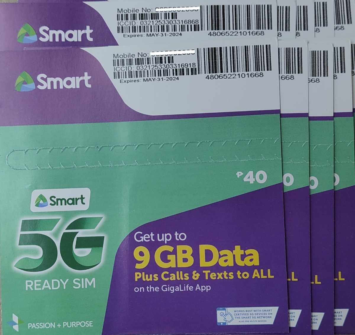 10 New 5G Prepaid SIM Card SMART Philippines 4G 10-new-5g-prepaid-sim-card-smart-philippines-4g