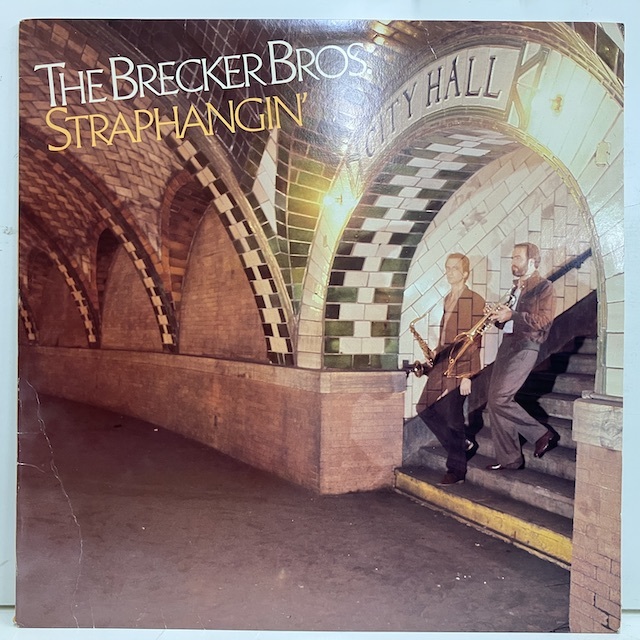 ■即決 FUSION Brecker Brothers / Straphangin' jf23414 米オリジナル、Sterling刻印 ブレッカー・ブラザーズ_画像1