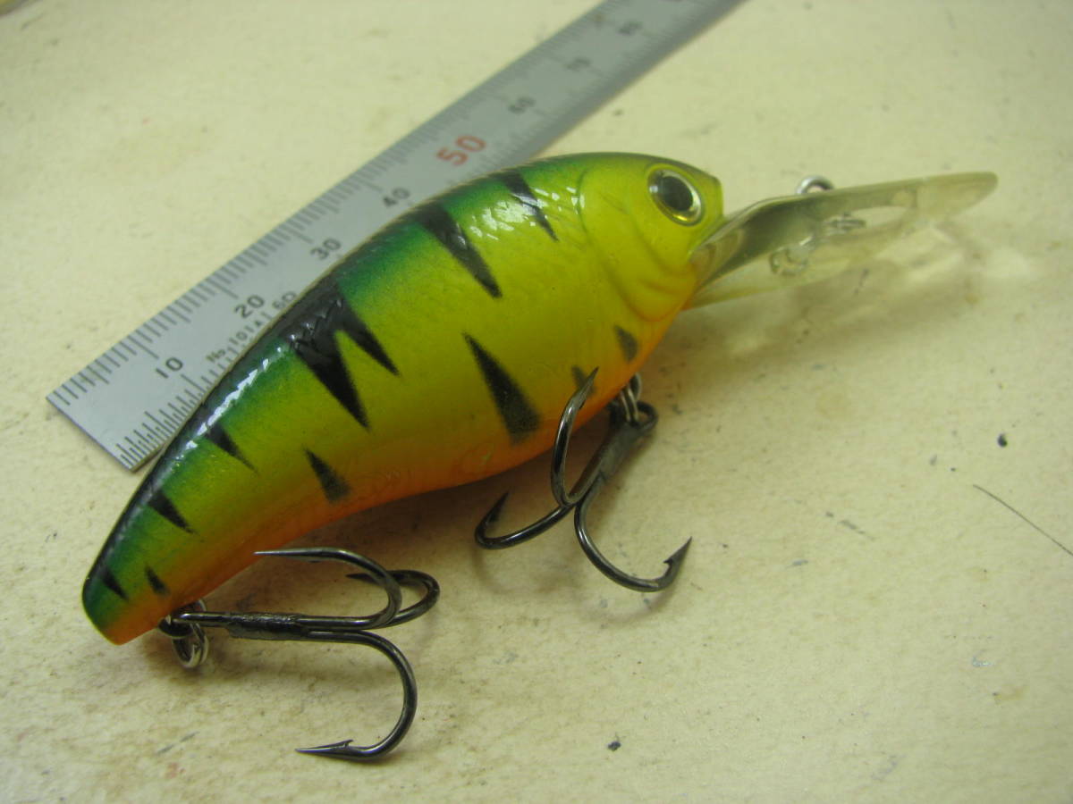 ラッキークラフト CB-200 タイガー 再 LuckyCraft Crankbait Rattlin'_画像4