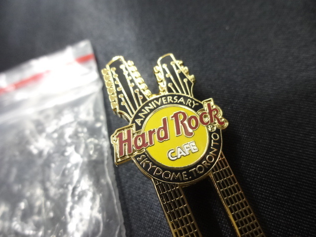 ★未使用 HRC Hard Rock CAFE/ハードロックカフェ トロントスカイドーム 15th anniversary ピンズ/ピンバッジ PIN グッズ ギターピン_画像2