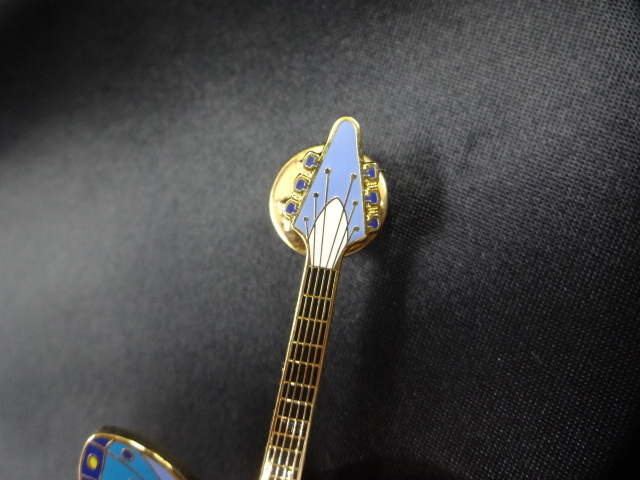 ★HRC Hard Rock CAFE/ハードロックカフェ 福岡/FUKUOKA butterfly 蝶 ギターピン ピンズ/ピンバッジ guitarPIN グッズ_画像2