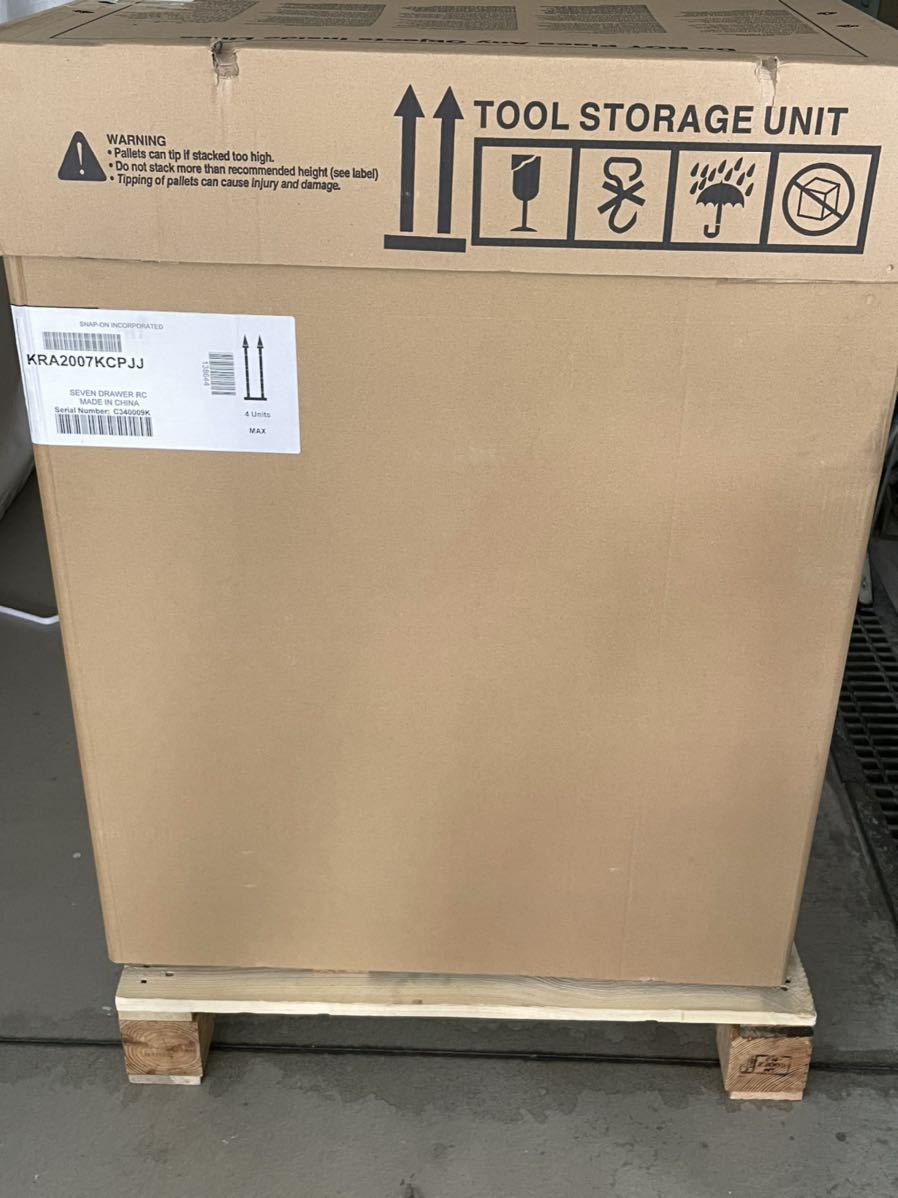 新品未使用 箱入り スナップオン KRA2007 工具箱 ツールボックス Snap-on ロールキャブ グリーン 4