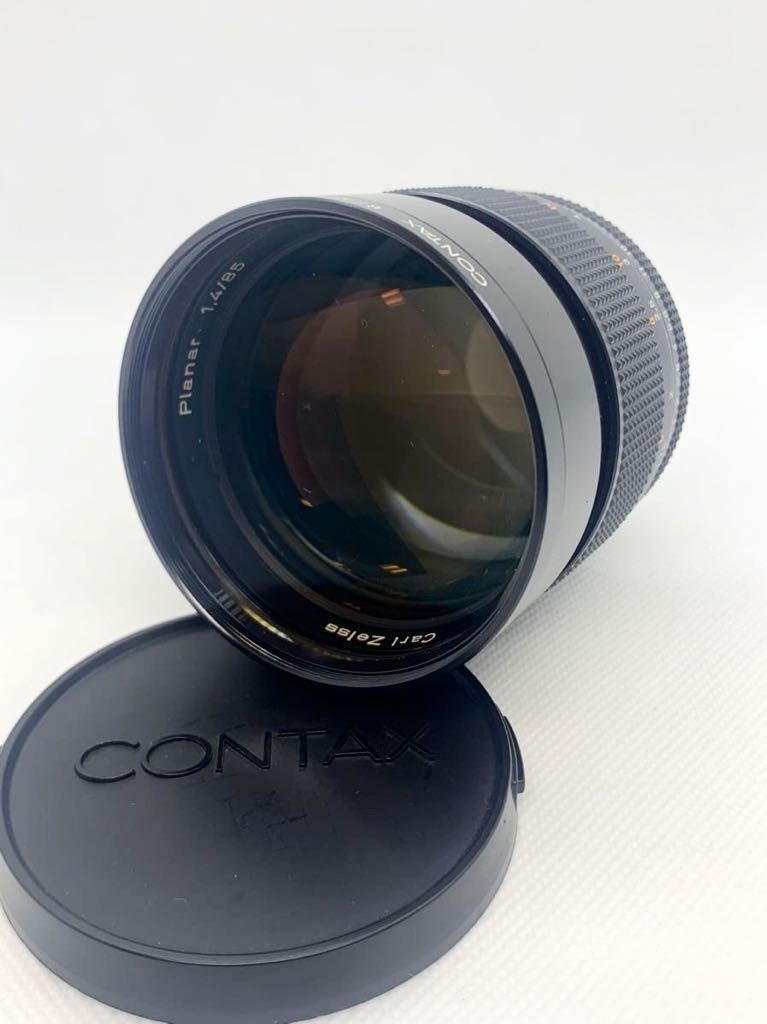 ○ CONTAX コンタックス レンズ Carl Zeiss Planar 1.4/85 RING 67/86