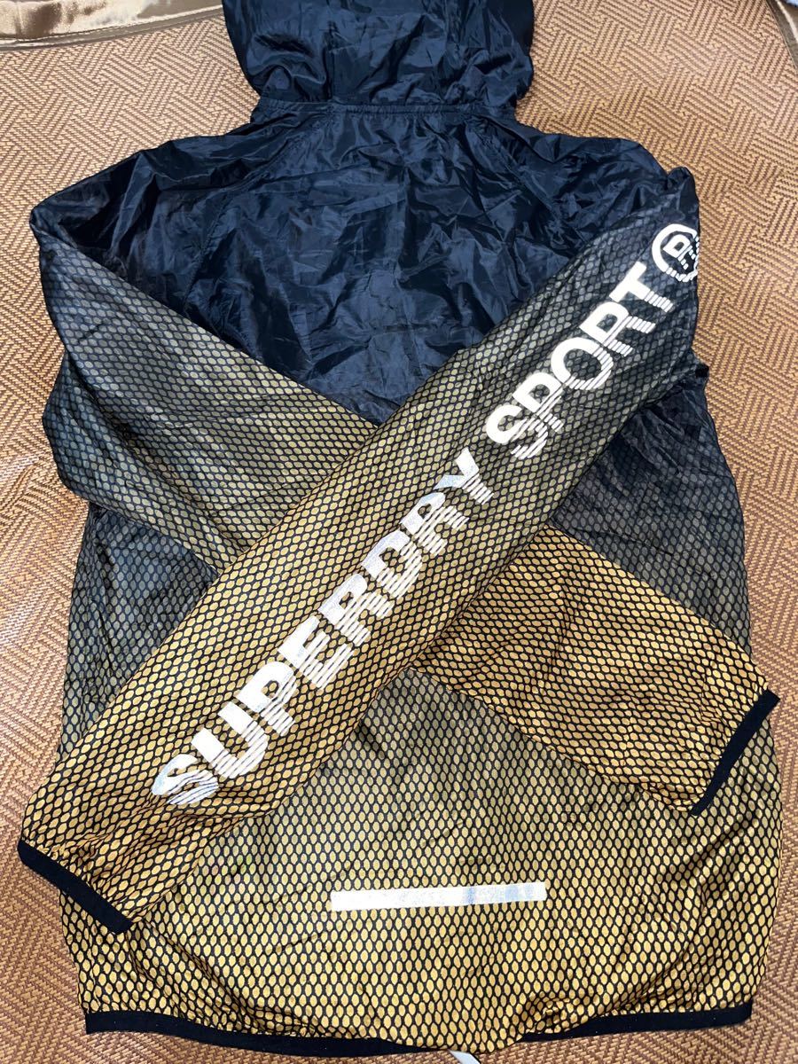 Superdry 極度乾燥しなさい ジャケットランニング ジム トレーニング ジョギング