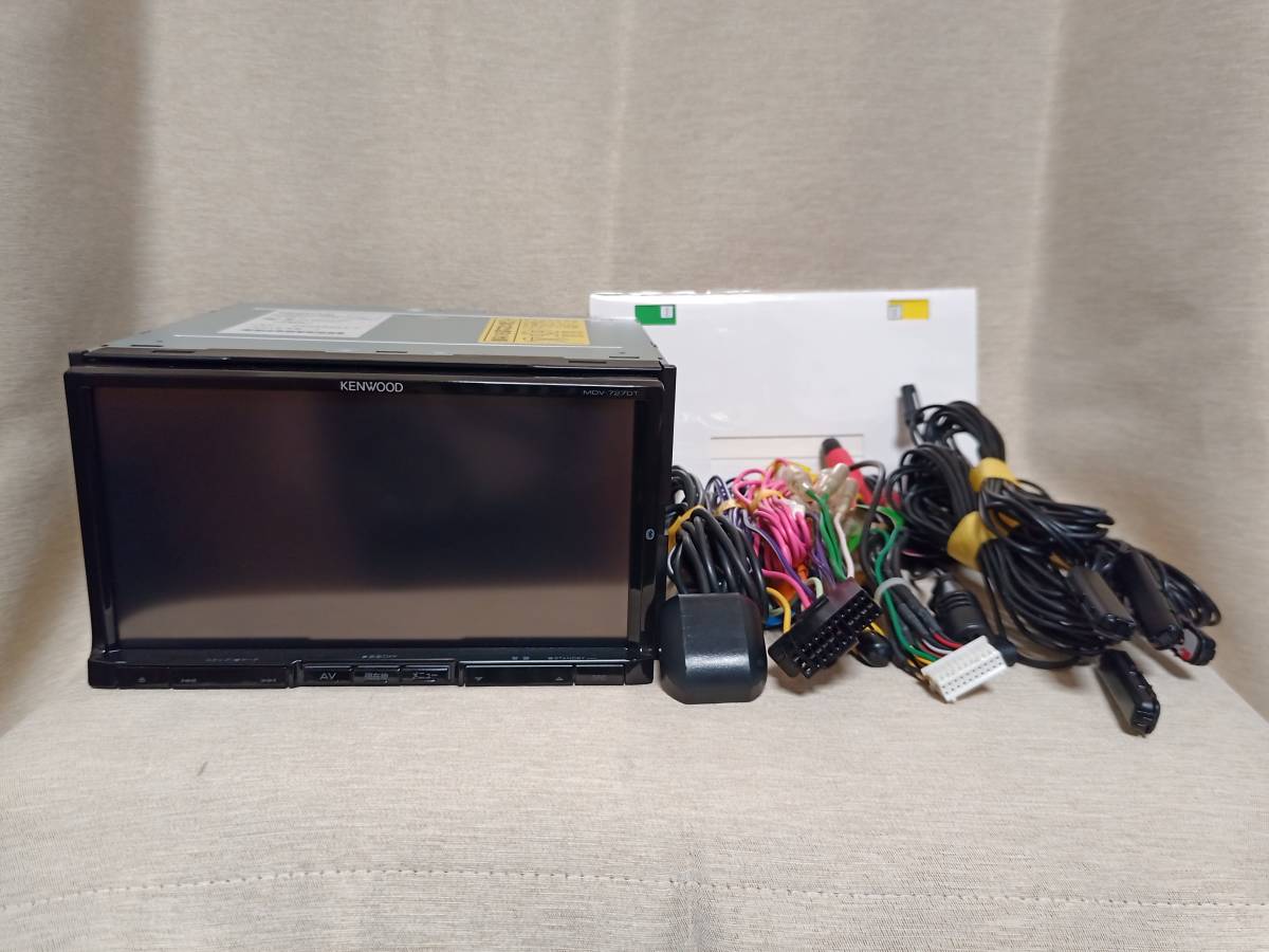 ヤフオク! - ☆ ケンウッド彩速ナビ MDV-727DT 最新地図データ...