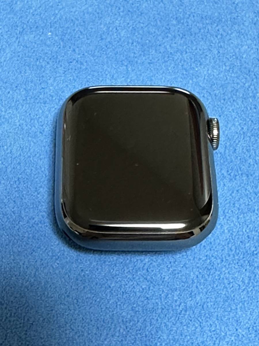 Apple Watch Series 7 41mm Stainless Steel Case(グラファイト