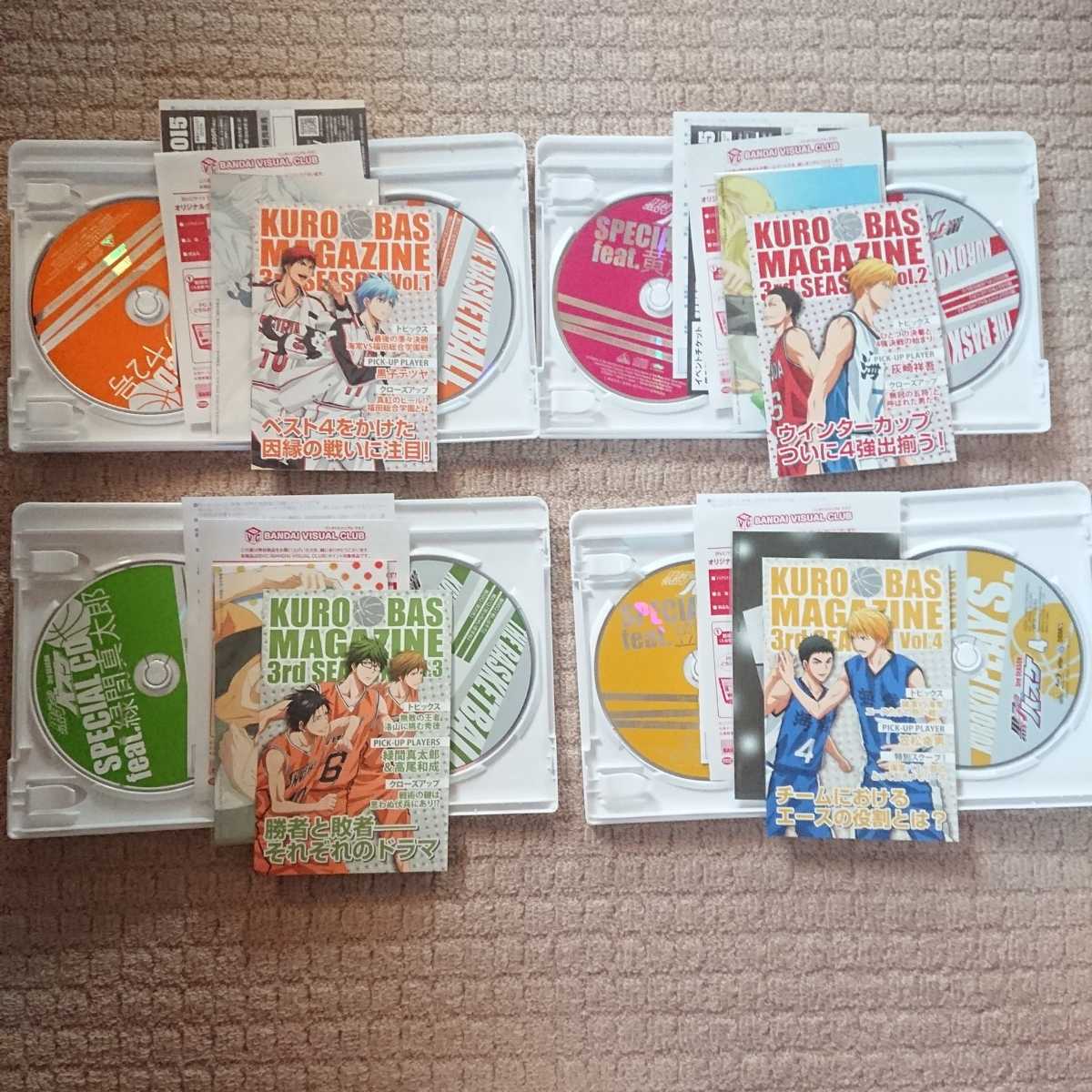 DVD・Blu-ray 黒子のバスケ 1st~3rd 全巻セット www.cleanlineapp.com