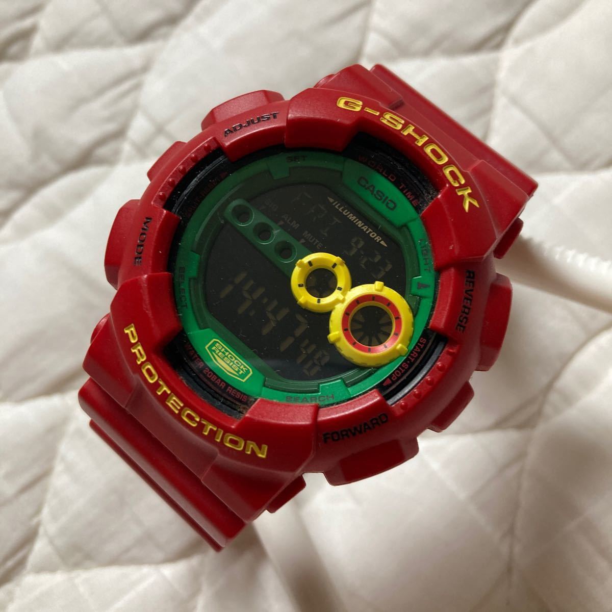 G-SHOCK CASIO Gショック カシオG-SHOCK レッド メンズ腕時計 カシオGショック GD-110RF