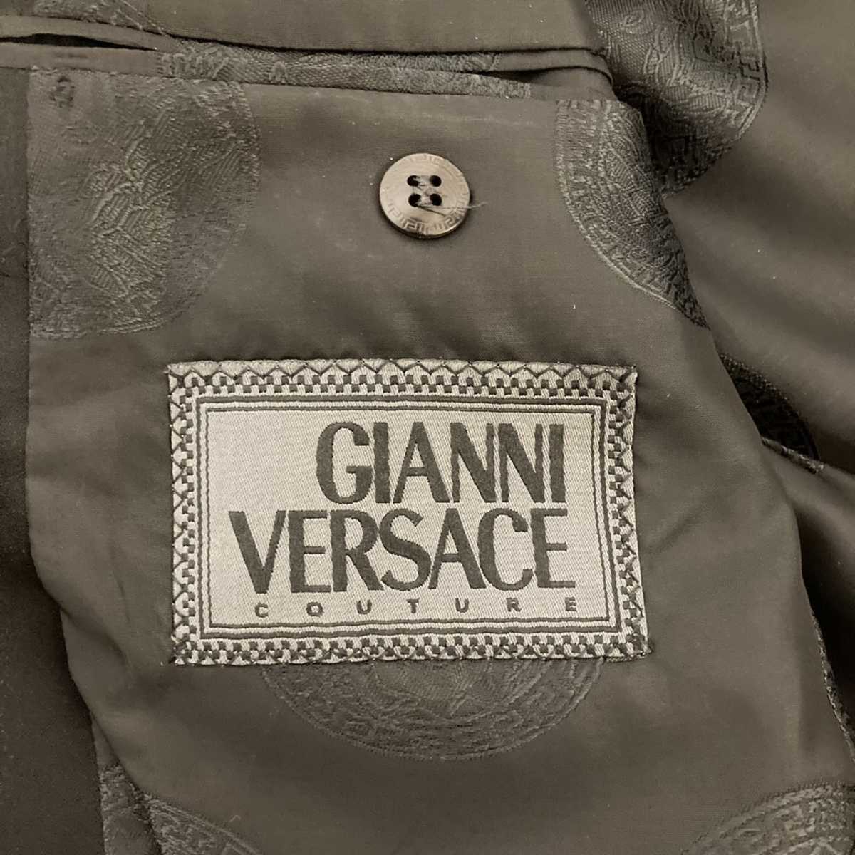 1円〜☆極美品 【最高級の風格】GIANNI VERSACE ジャンニ ヴェルサーチ