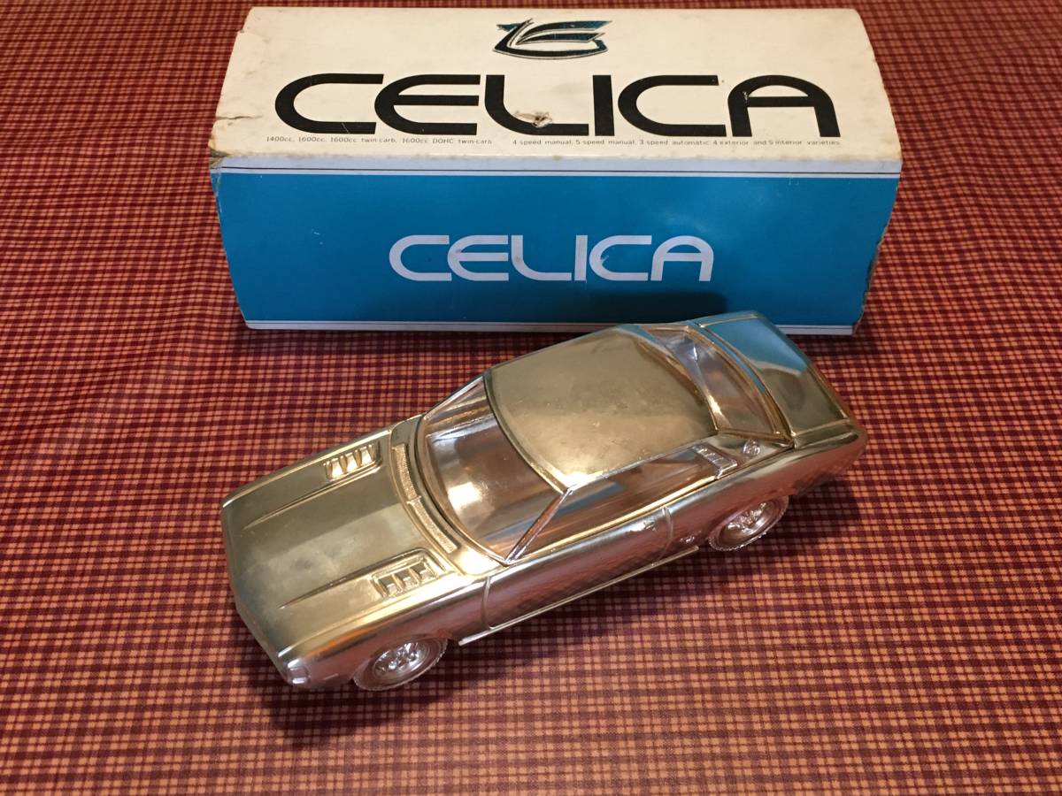 TOYOTA トヨタ セリカ CELICA シガレットケース 箱付き 初代 1974.2 当時物 旧車 灰皿