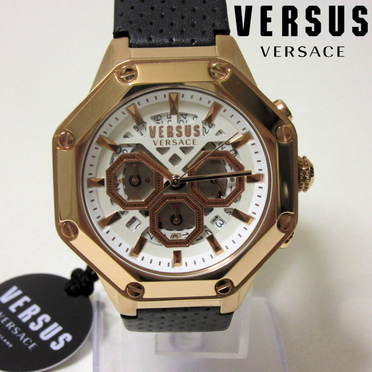 新品箱入り VERSUS VERSACE ヴェルサス ヴェルサーチ オクタベゼル