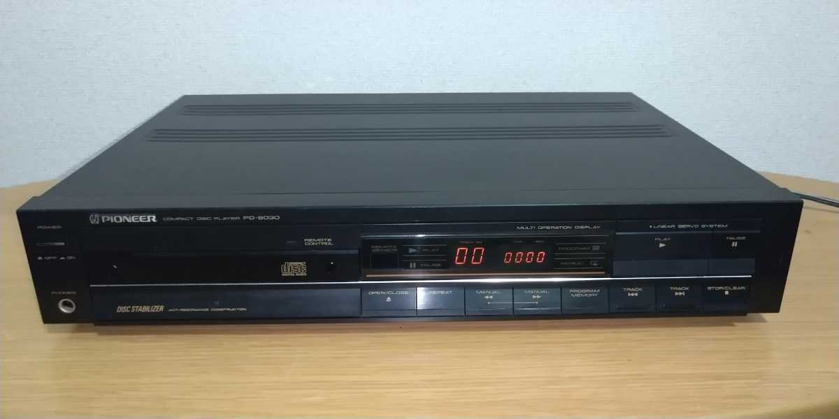 PIONEER パイオニア CDプレーヤー PD-6030-